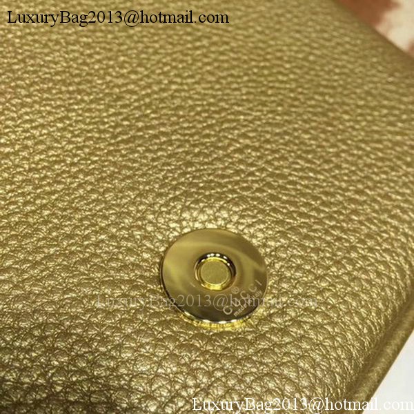 Gucci Soho Chain Shoulder Bag Calfskin Leather 323190 Gold Gucci Soho Chain Shoulder Bag Calfskin Leather 323190 Gold