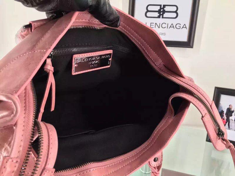 Balenciaga Cowhide Handbag 084697 Light pink Balenciaga Cowhide Handbag 084697 Light pink