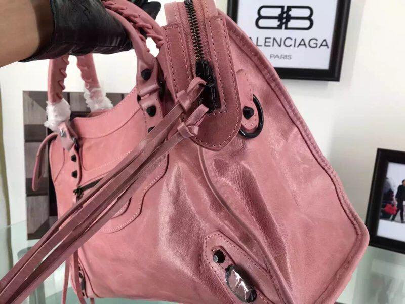 Balenciaga Cowhide Handbag 084697 Light pink Balenciaga Cowhide Handbag 084697 Light pink