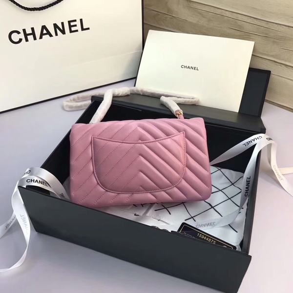 Chanel Classic Flap Bags Light Pink Original Sheepskin Leather 1116 Gold Chanel Classic Flap Bags Light Pink Original Sheepskin Leather 1116 Gold