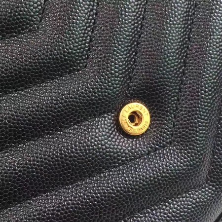 YSL WOC Classic Monogramme Flap Bag Cannage Pattern Y1003 Black YSL WOC Classic Monogramme Flap Bag Cannage Pattern Y1003 Black