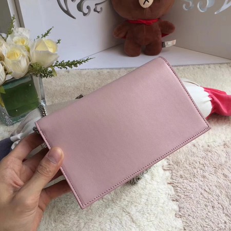 Yves Saint Laurent Leather Cross-body Shoulder Bag Y8011 Pink Yves Saint Laurent Leather Cross-body Shoulder Bag Y8011 Pink