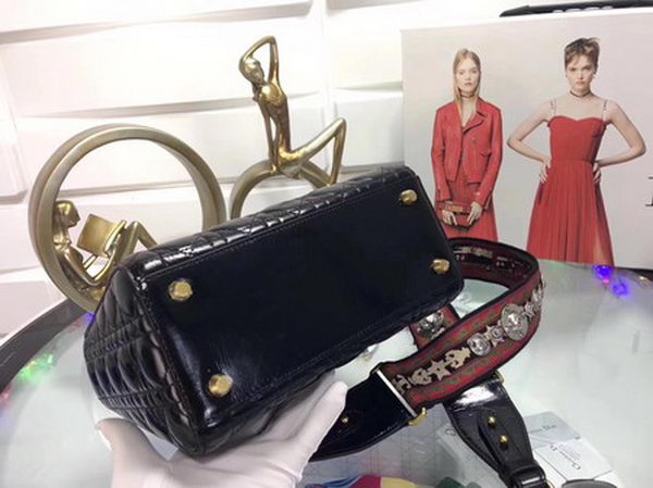 Dior Cannage Lady Bag Original Leather CD0575 Black Dior Cannage Lady Bag Original Leather CD0575 Black