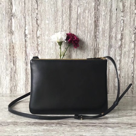 Celine Trio Crossbody Messenger Bag C55421 Black