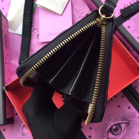 Gucci GG Marmont Zip Around Wallet 443123 Black Gucci GG Marmont Zip Around Wallet 443123 Black