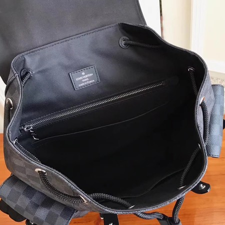 Louis Vuitton Damier Graphite Canvas CHRISTOPHER PM N41379 Louis Vuitton Damier Graphite Canvas CHRISTOPHER PM N41379