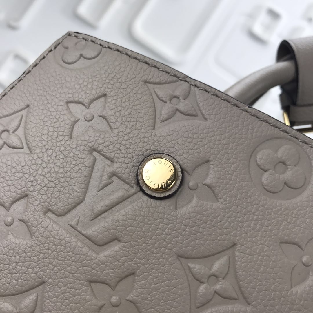 Louis Vuitton Monogram Empreinte Original Leather M43248 Grey Louis Vuitton Monogram Empreinte Original Leather M43248 Grey