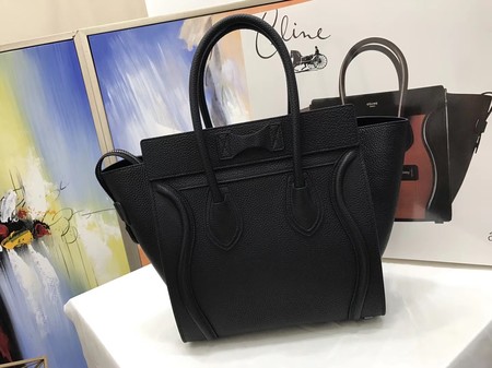 Celine Luggage Micro Tote Bag Original Leather CLY33081M Black Celine Luggage Micro Tote Bag Original Leather CLY33081M Black