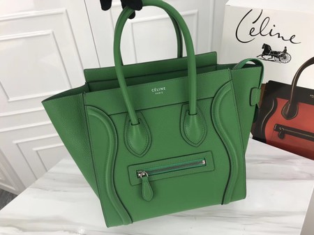 Celine Luggage Micro Tote Bag Original Leather CLY33081M Green Celine Luggage Micro Tote Bag Original Leather CLY33081M Green