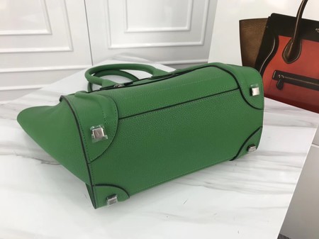 Celine Luggage Micro Tote Bag Original Leather CLY33081M Green Celine Luggage Micro Tote Bag Original Leather CLY33081M Green