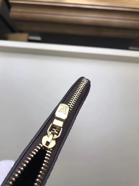 Louis Vuitton Damier Ebene Canvas KEY POUCH N62658 Louis Vuitton Damier Ebene Canvas KEY POUCH N62658