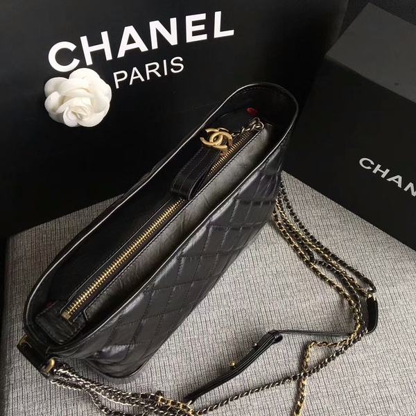 Chanel Gabrielle Shoulder Bag Original Calfskin Leather A93842 Black Chanel Gabrielle Shoulder Bag Original Calfskin Leather A93842 Black