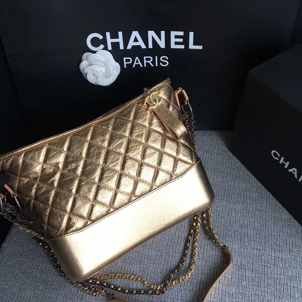 Chanel Gabrielle Shoulder Bag Original Calfskin Leather A93842 Gold Chanel Gabrielle Shoulder Bag Original Calfskin Leather A93842 Gold