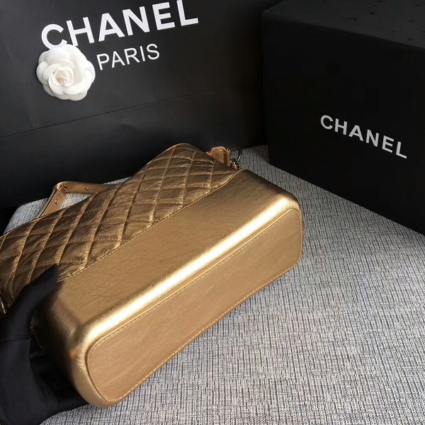 Chanel Gabrielle Shoulder Bag Original Calfskin Leather A93842 Gold Chanel Gabrielle Shoulder Bag Original Calfskin Leather A93842 Gold