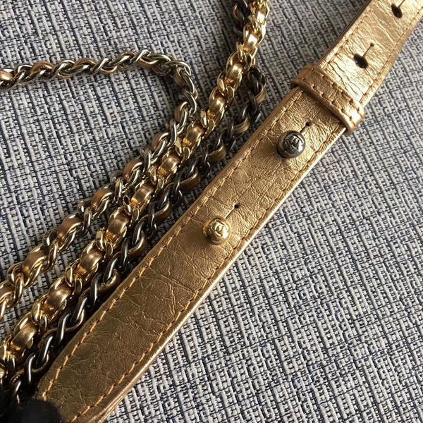 Chanel Gabrielle Shoulder Bag Original Calfskin Leather A93842 Gold Chanel Gabrielle Shoulder Bag Original Calfskin Leather A93842 Gold