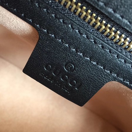 Gucci GG Marmont Small Top Handle Bag 498110 Black Gucci GG Marmont Small Top Handle Bag 498110 Black