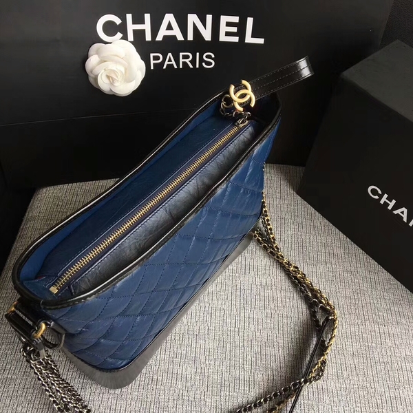 Chanel Gabrielle Shoulder Bag Original Calfskin Leather A93842 Blue Chanel Gabrielle Shoulder Bag Original Calfskin Leather A93842 Blue