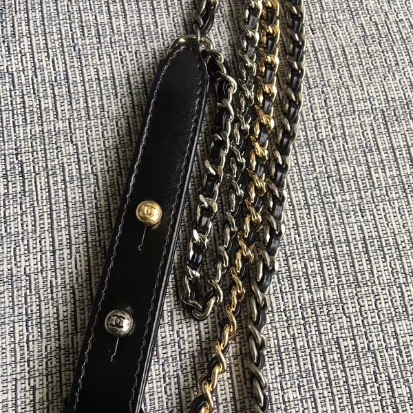 Chanel Gabrielle Shoulder Bag Original Calfskin Leather A93842 Blue Chanel Gabrielle Shoulder Bag Original Calfskin Leather A93842 Blue