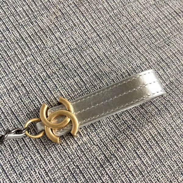 Chanel Gabrielle Shoulder Bag Original Calfskin Leather A93842 Silver Chanel Gabrielle Shoulder Bag Original Calfskin Leather A93842 Silver