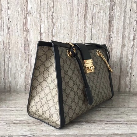 Gucci Padlock Medium GG Shoulder Bag 479197 Black Gucci Padlock Medium GG Shoulder Bag 479197 Black