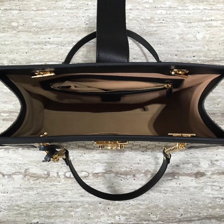 Gucci Padlock Medium GG Shoulder Bag 479197 Black Gucci Padlock Medium GG Shoulder Bag 479197 Black