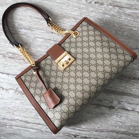Gucci Padlock Medium GG Shoulder Bag 479197 Brown Gucci Padlock Medium GG Shoulder Bag 479197 Brown