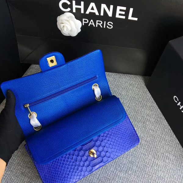 Chanel Original Python Leather Shoulder Bag CF1112W Chanel Original Python Leather Shoulder Bag CF1112W