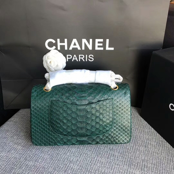 Chanel Original Python Leather Shoulder Bag CF1112X Chanel Original Python Leather Shoulder Bag CF1112X