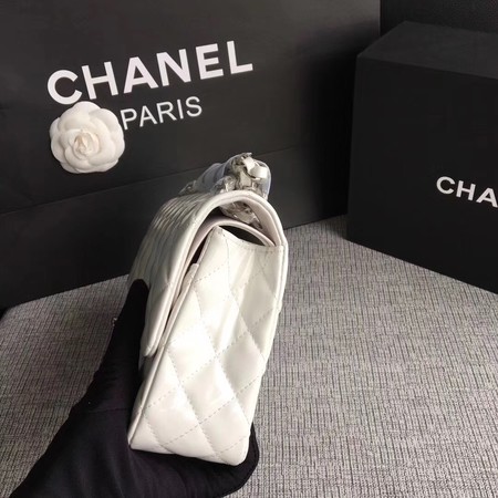 Chanel 2.55 Series Flap Bags Original Leather A1112 White Chanel 2.55 Series Flap Bags Original Leather A1112 White