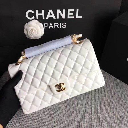 Chanel 2.55 Series Flap Bags Original Leather A1112 White Chanel 2.55 Series Flap Bags Original Leather A1112 White