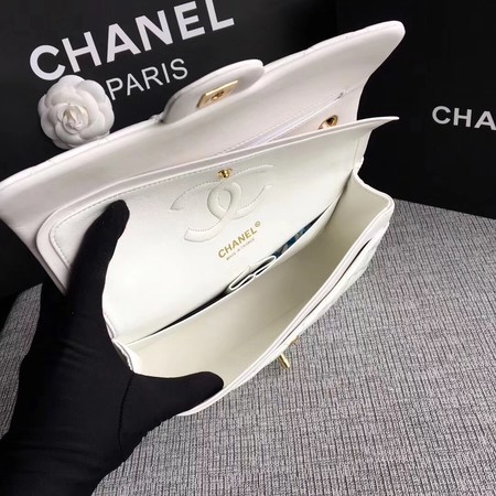 Chanel 2.55 Series Flap Bags Original Leather A1112 White Chanel 2.55 Series Flap Bags Original Leather A1112 White