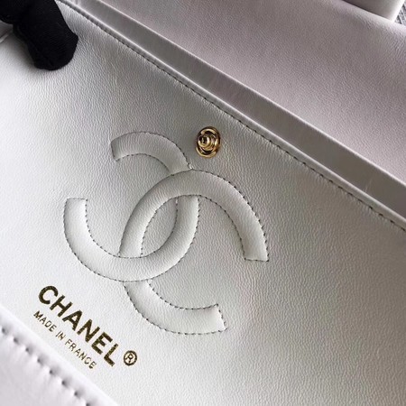 Chanel 2.55 Series Flap Bags Original Leather A1112 White Chanel 2.55 Series Flap Bags Original Leather A1112 White