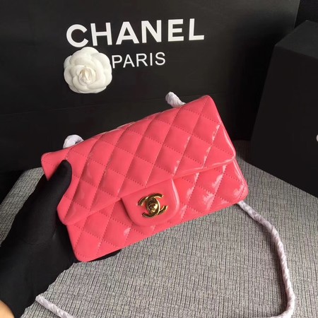 Chanel Classic Flap mini Bag Original Leather A1117 Pink Chanel Classic Flap mini Bag Original Leather A1117 Pink