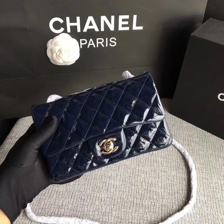 Chanel Classic Flap mini Bag Original Leather A1117 Royal Chanel Classic Flap mini Bag Original Leather A1117 Royal