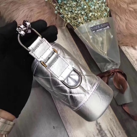 Chanel Gabrielle Shoulder Bag Original Sheepskin Leather A93841 Silver Chanel Gabrielle Shoulder Bag Original Sheepskin Leather A93841 Silver