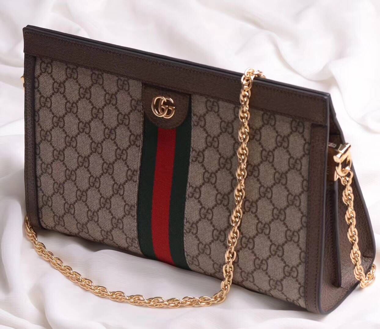 Gucci Ophidia GG Small Shoulder Bag 503876 Brown Gucci Ophidia GG Small Shoulder Bag 503876 Brown