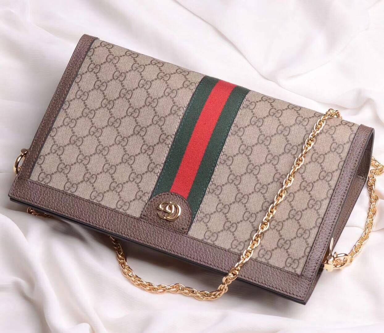 Gucci Ophidia GG Small Shoulder Bag 503876 Brown Gucci Ophidia GG Small Shoulder Bag 503876 Brown