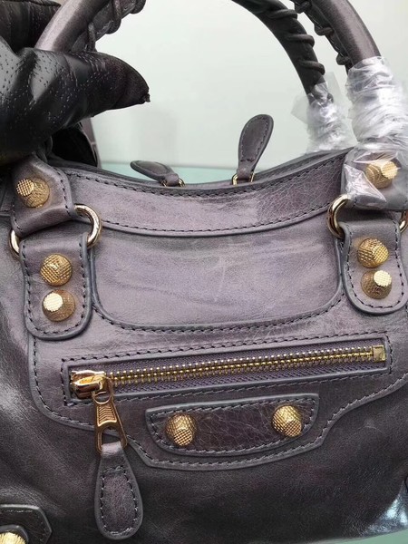 Balenciaga Giant City Gold Studs Handbag 084333 Grey Balenciaga Giant City Gold Studs Handbag 084333 Grey