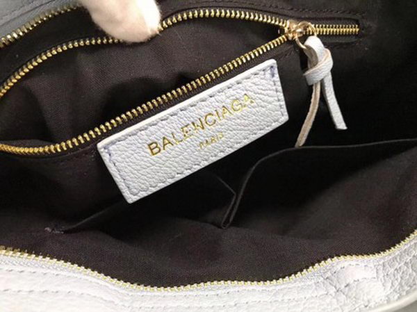 Balenciaga Giant City Gold Studs Handbag B084334 Light Blue Balenciaga Giant City Gold Studs Handbag B084334 Light Blue