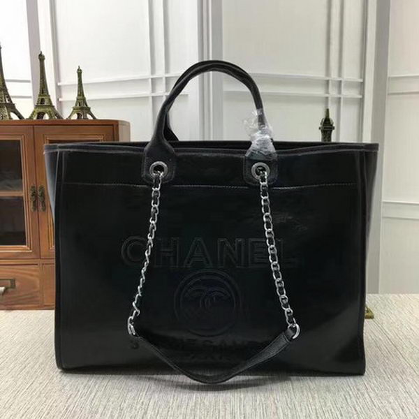 Chanel Tote Bag Calfskin Leather CHA3626 Black Chanel Tote Bag Calfskin Leather CHA3626 Black