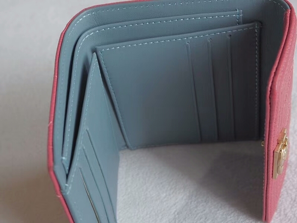 Chanel Tri-Fold Wallet Calfskin Leather A48980 Pink Chanel Tri-Fold Wallet Calfskin Leather A48980 Pink