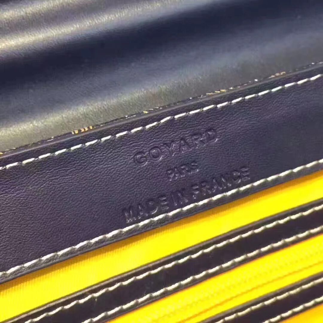 Goyard Y Doodling Calfskin Leather Tote Bag 9956 blue Goyard Y Doodling Calfskin Leather Tote Bag 9956 blue