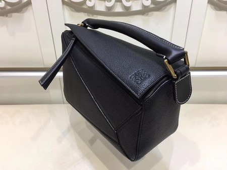 Loewe Puzzle Bag Original Leather L9122 Black Loewe Puzzle Bag Original Leather L9122 Black
