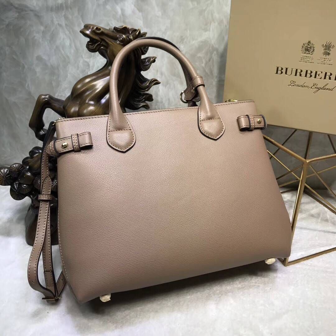 BurBerry Leather Tote Bag 5559 apricot BurBerry Leather Tote Bag 5559 apricot