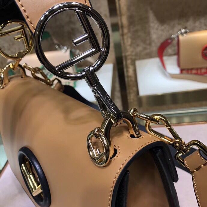 Fendi Calfskin Leather Flap Shoulder Bag 6886 brown Fendi Calfskin Leather Flap Shoulder Bag 6886 brown