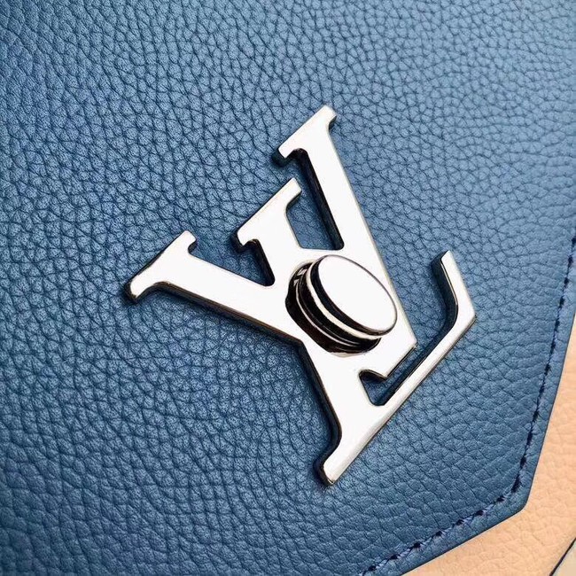 Louis Vuitton MYLOCKME BB M51418 blue &white