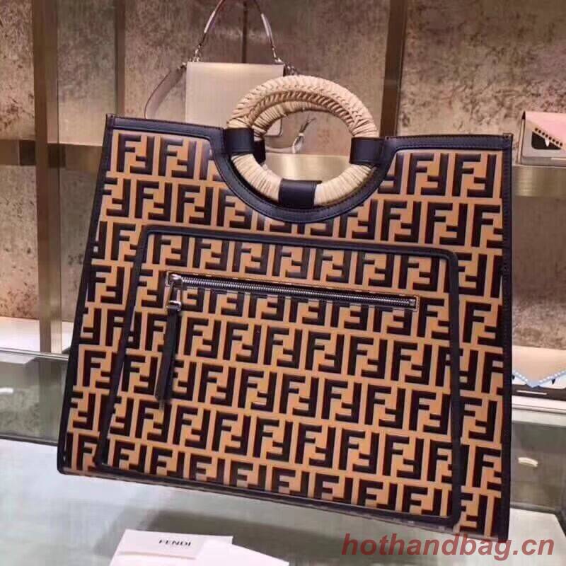 FENDI Kan I Original Leather Tote Bag 23589 FENDI Kan I Original Leather Tote Bag 23589