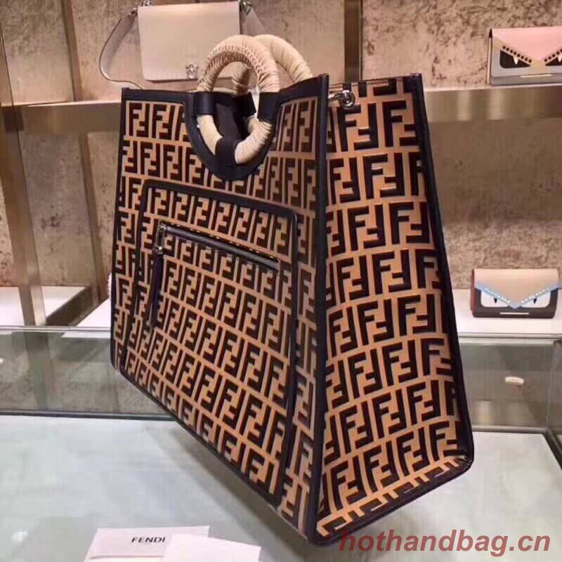 FENDI Kan I Original Leather Tote Bag 23589 FENDI Kan I Original Leather Tote Bag 23589
