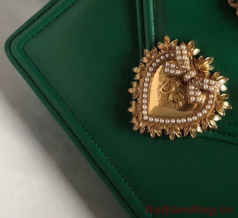 Dolce & Gabbana Calfskin Leather 4046 green Dolce & Gabbana Calfskin Leather 4046 green