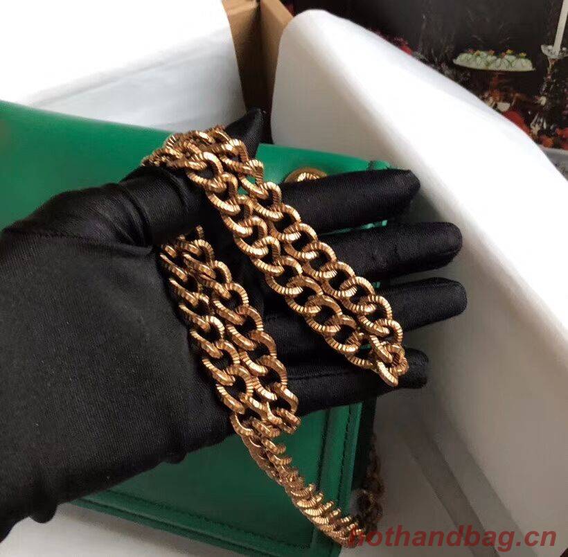 Dolce & Gabbana Calfskin Leather 4046 green Dolce & Gabbana Calfskin Leather 4046 green